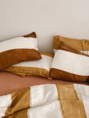 NEW Dazed But Amazed Thick Stripe Duvet Cover